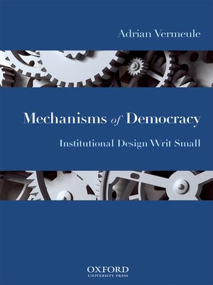 cover image of Mechanisms of Democracy
